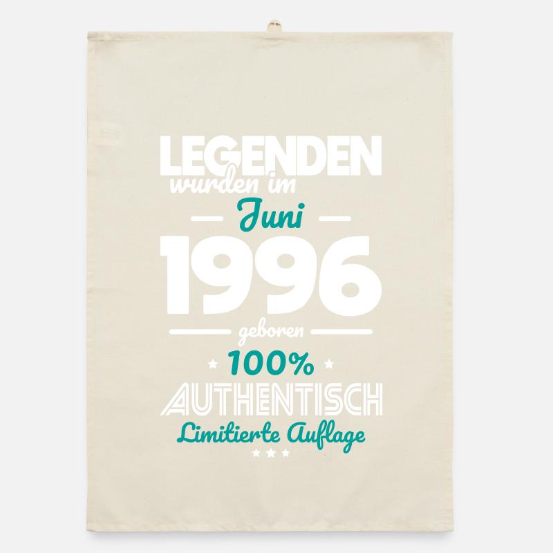 30. Geburtstag - Legenden wurden im Juni 1996 Organic Geschirrtuch