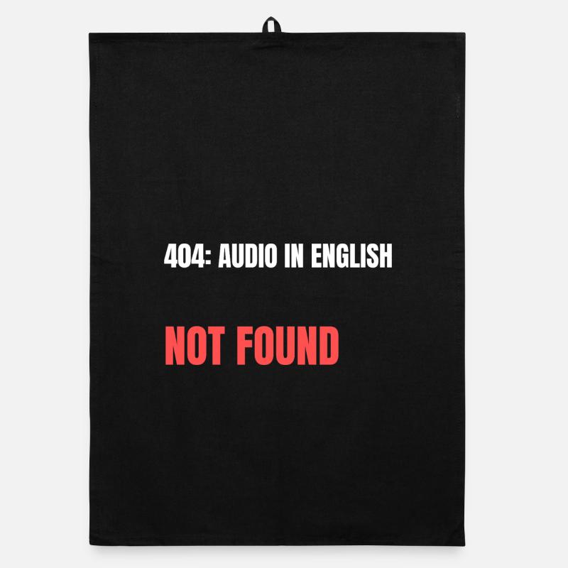 404 : Audio anglais non trouvé Torchon bio