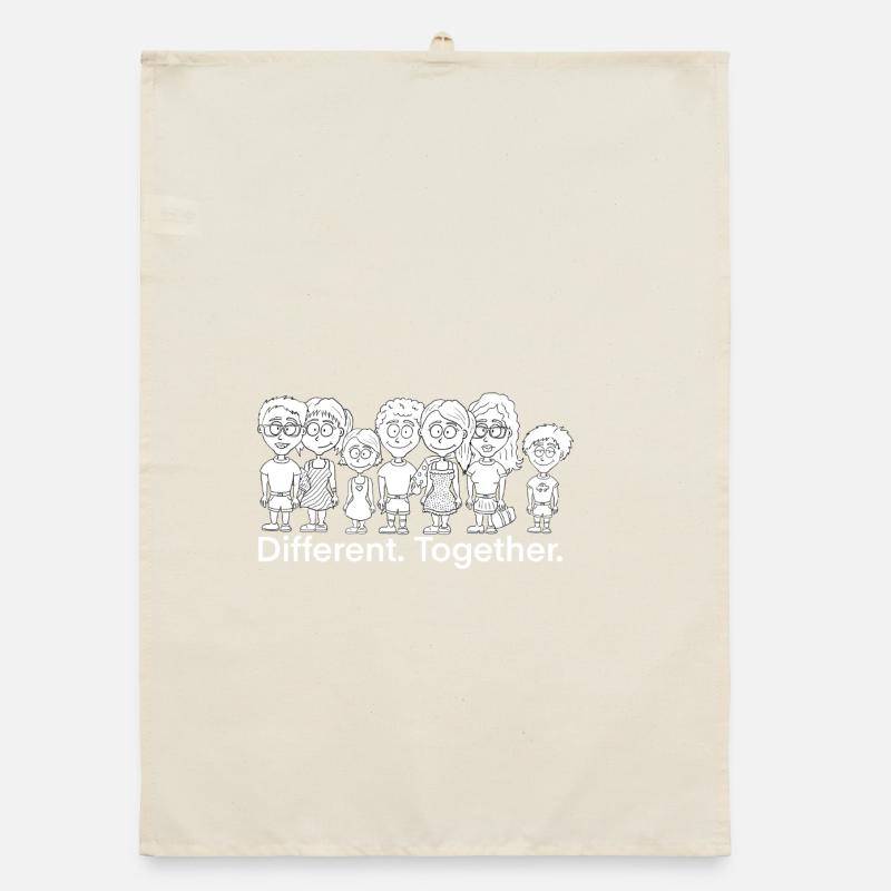 Diversity and cohesion Organic dish towel