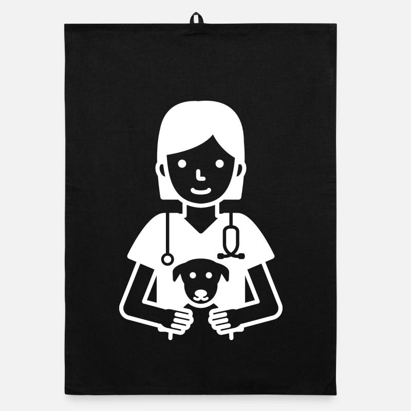 Gardienne d’animaux Torchon bio