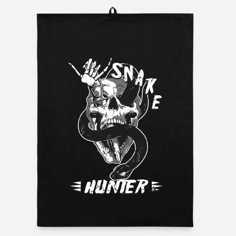Snake Hunter Organic dish towel