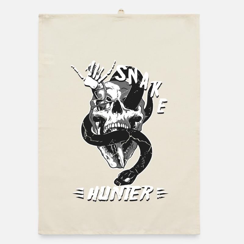 Snake Hunter Organic dish towel