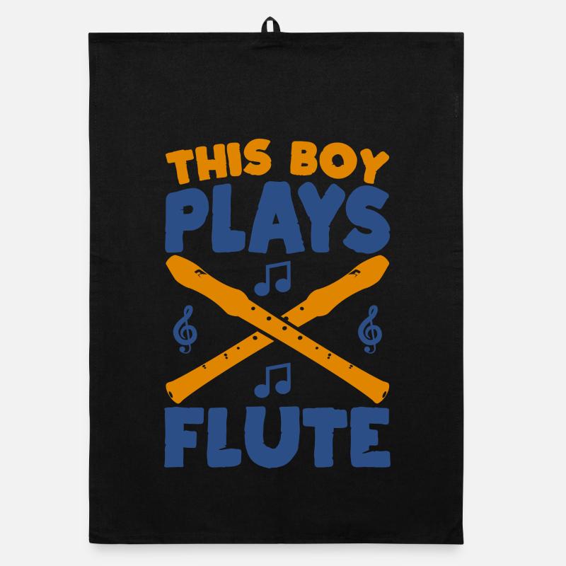 Petit joueur de flûte Torchon bio