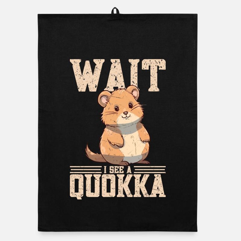 Wait I see a quokka Organic dish towel