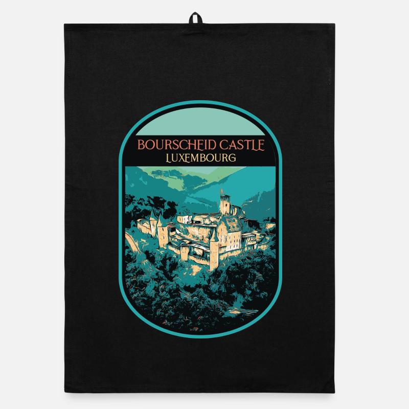 Émerveillez-vous devant le château de Bourscheid Torchon bio