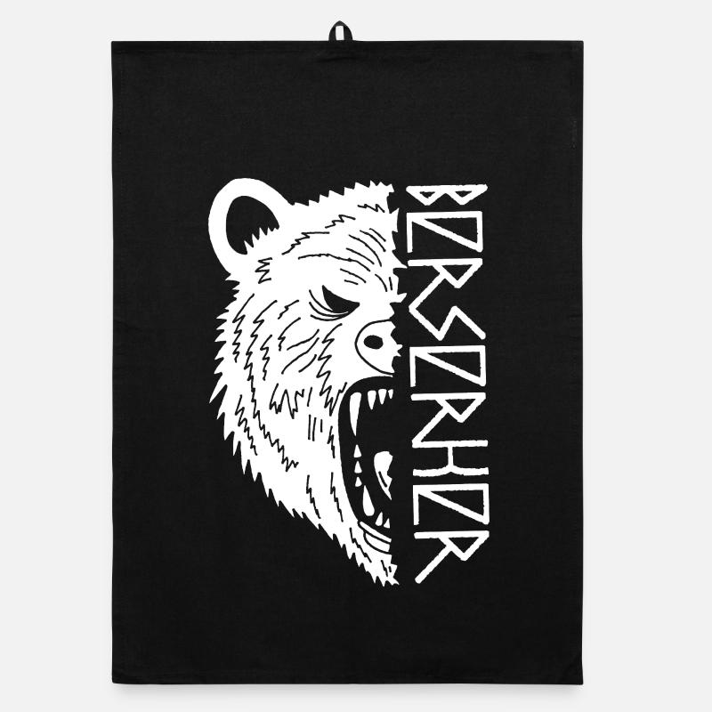 Guerrier ours blanc Torchon bio