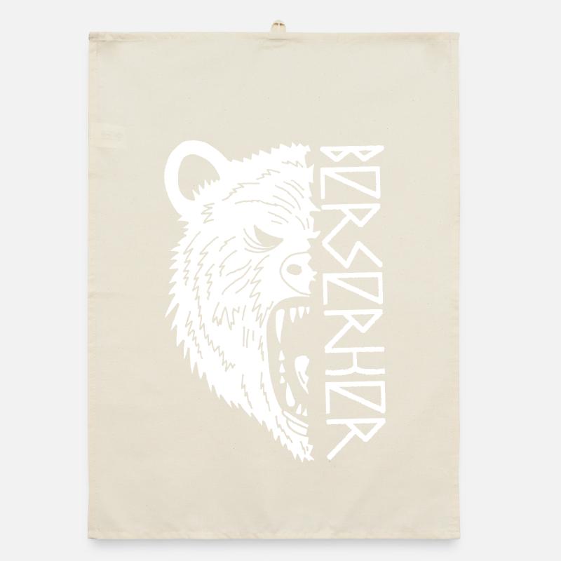 Guerrier ours blanc Torchon bio