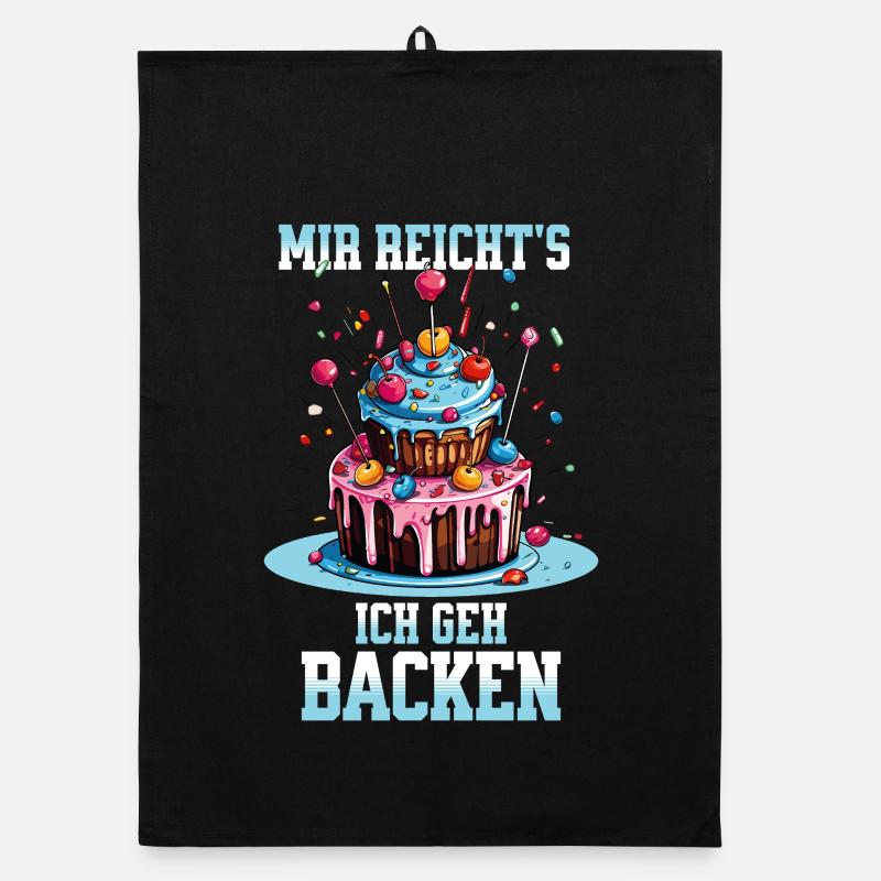 Baking Baker Baking Queen Baking Fairy Cake Cake Organic dish towel
