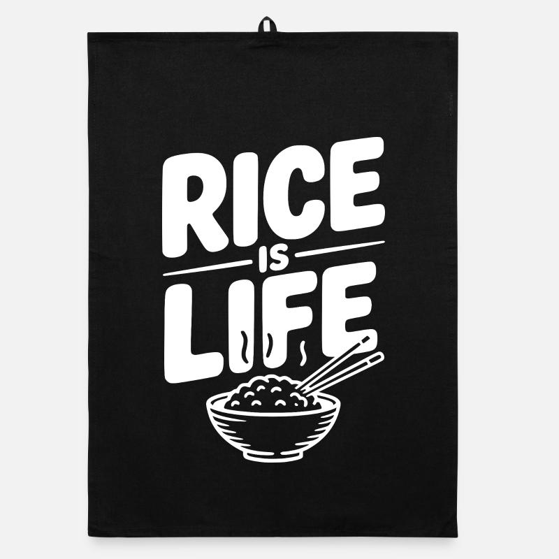 Le riz, c’est la vie Torchon bio