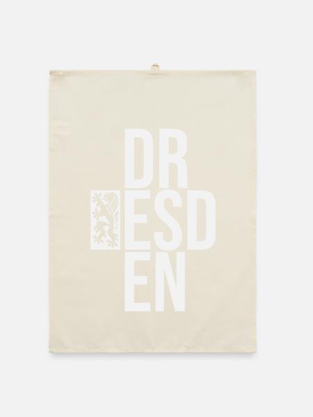 DR ESD EN - Organic Geschirrtuch - Natur - Vorne
