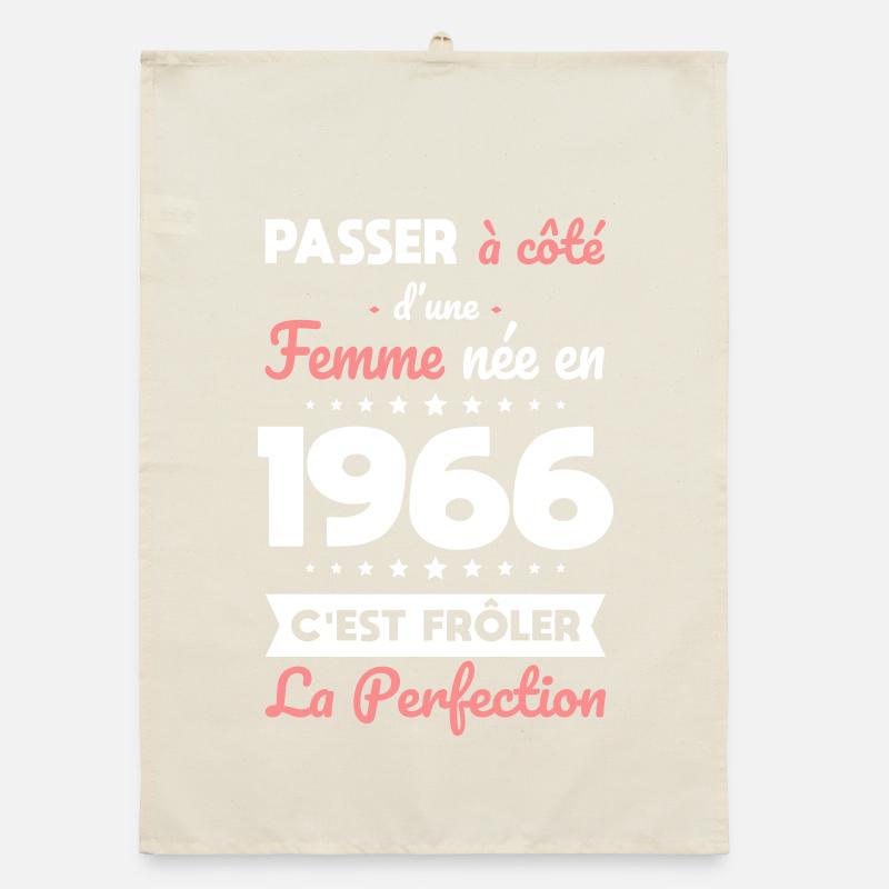 Geboren 1966 – Perfektion nahe Organic Geschirrtuch