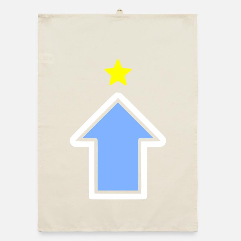 Puissance de Puissance Étoile de Flèche Étoile de Jeu de Niveau Torchon bio