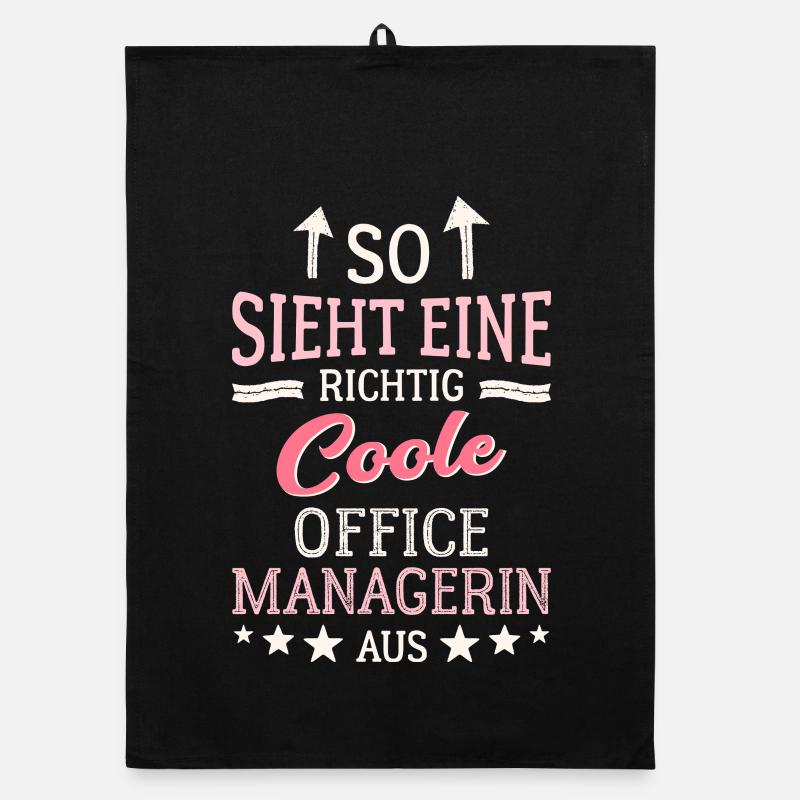 Cool Office Manager Team Leadership Office Organic dish towel