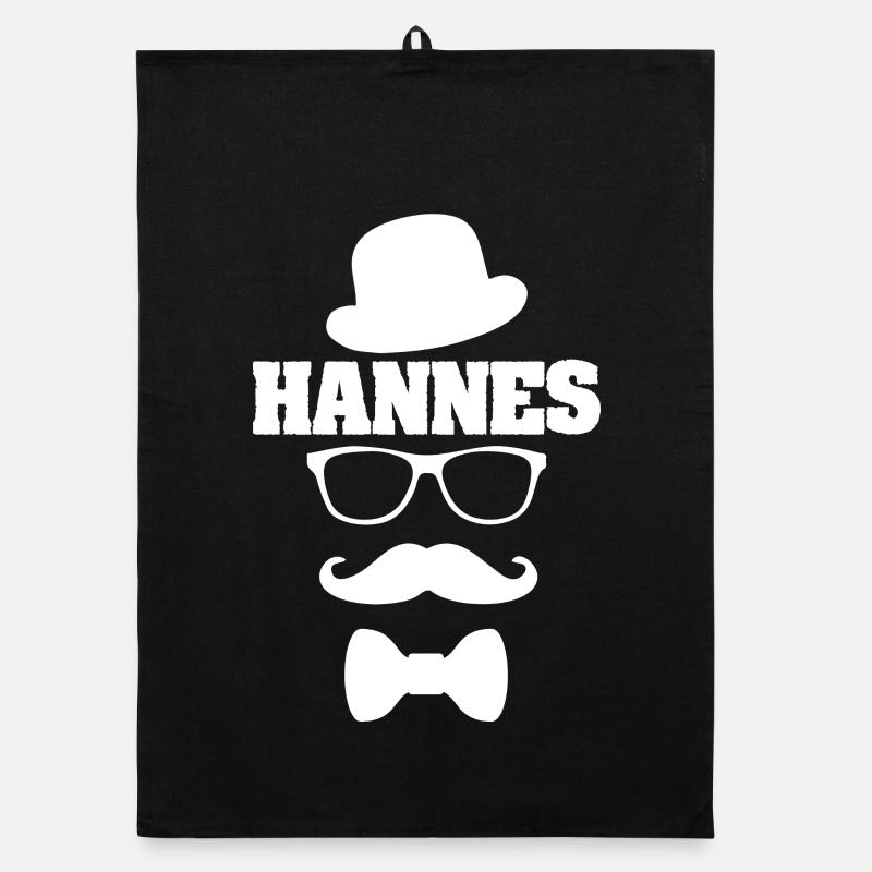 Hannes en hipster Torchon bio