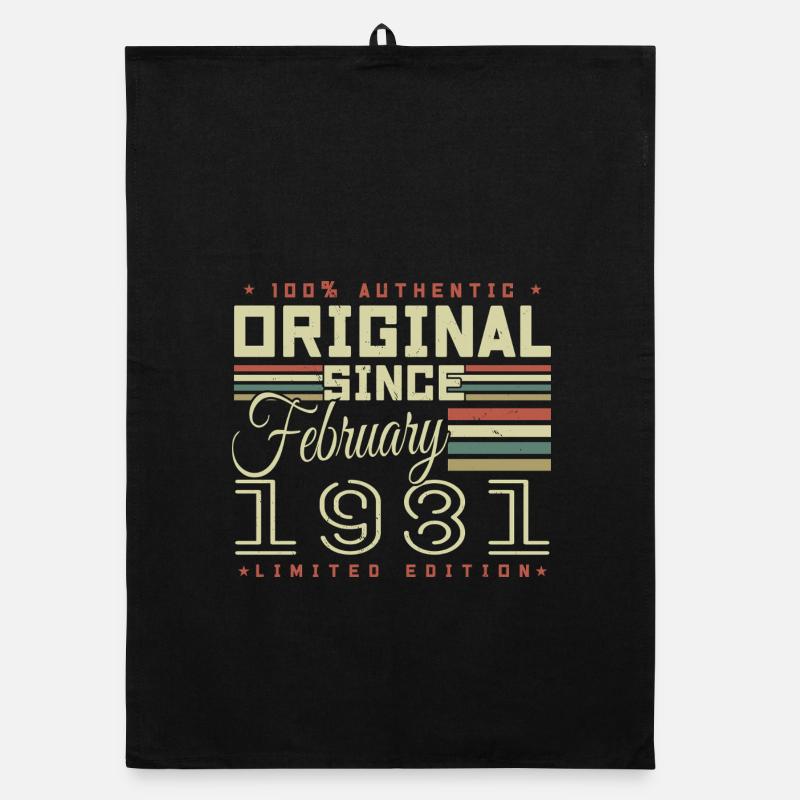 Awesome since February 1981 Organic dish towel