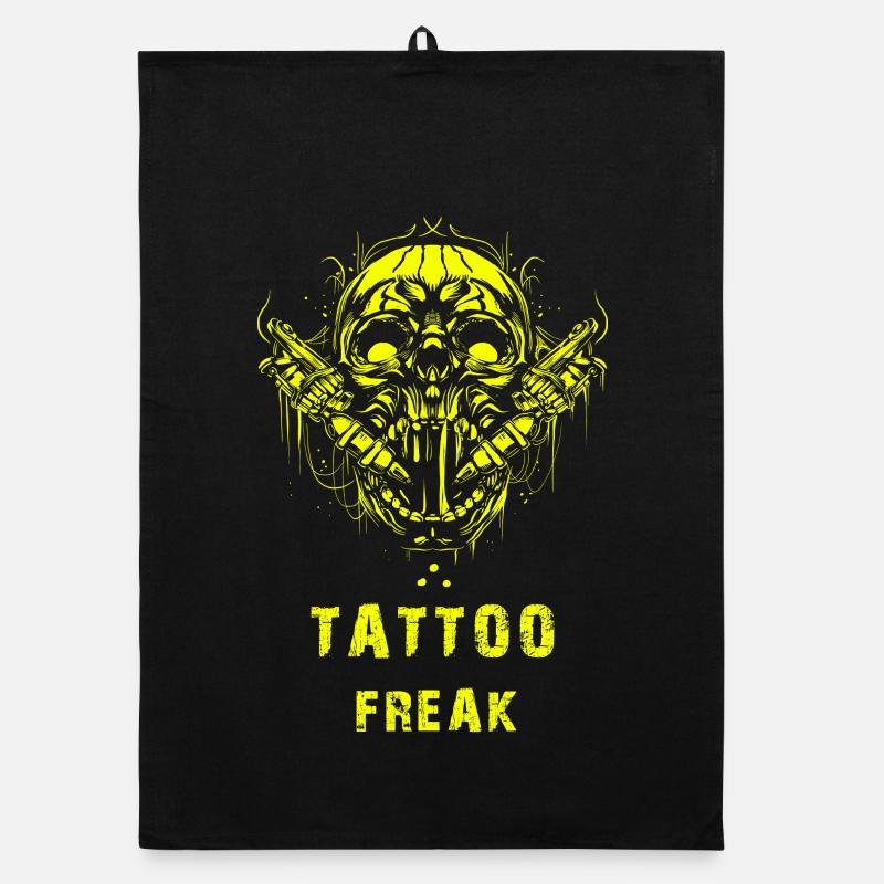 Fou du tatouage Torchon bio