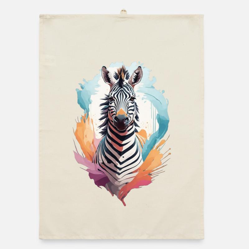Zebra Organic dish towel