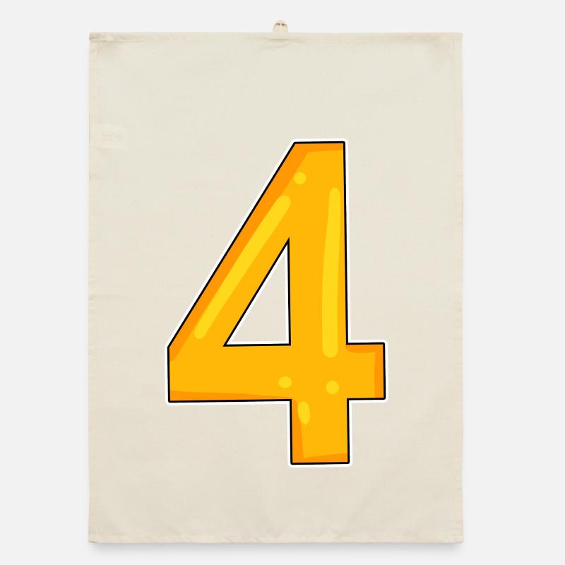 4 jaune Torchon bio