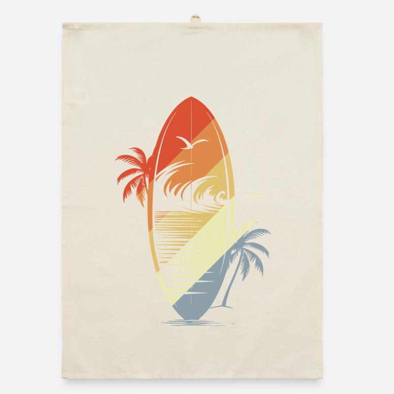 Planche de surf Vintage Graphic Torchon bio