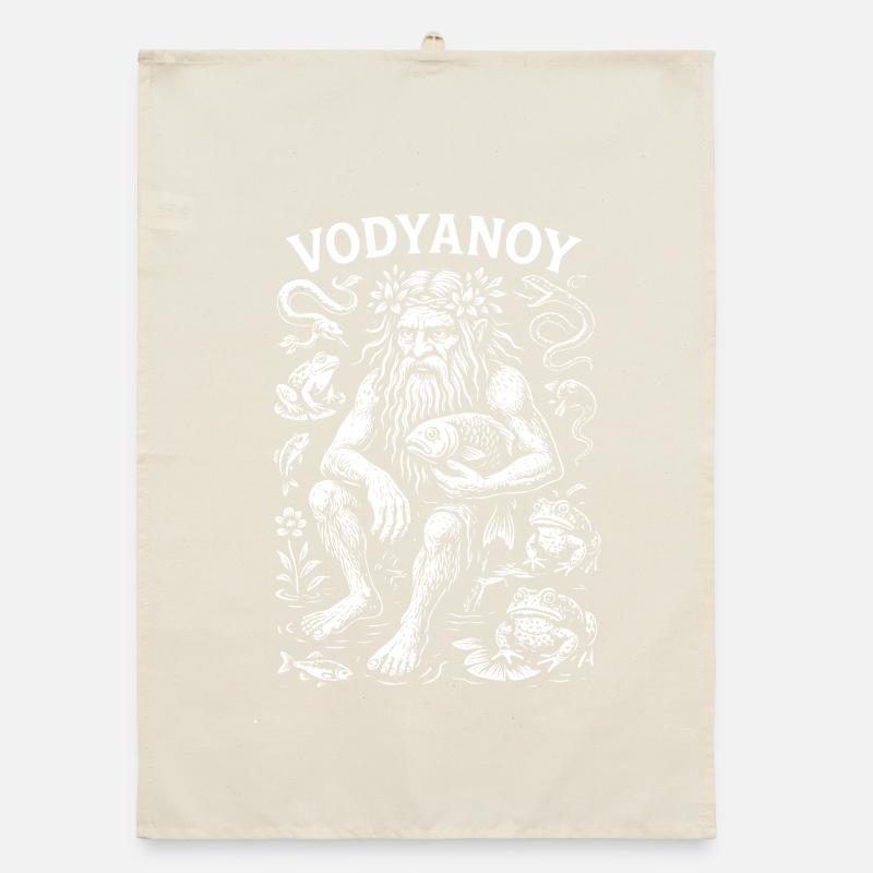 Vodyanoy - Créature mythique slave Torchon bio