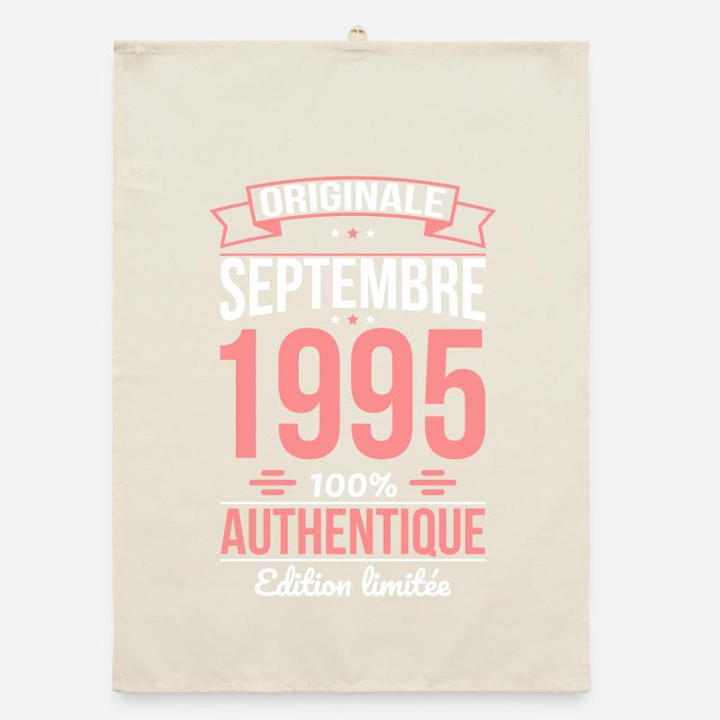 Anniversaire 30 ans - Originale - Septembre 1995 Torchon bio