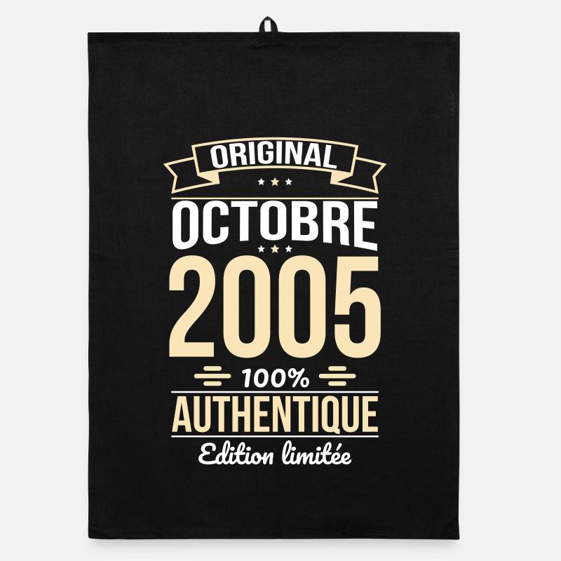 Anniversaire 20 ans - Original - Octobre 2005 Torchon bio