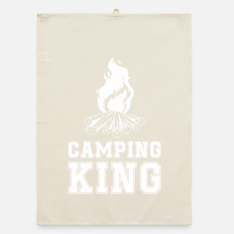 Camping King Feu de camp Torchon bio