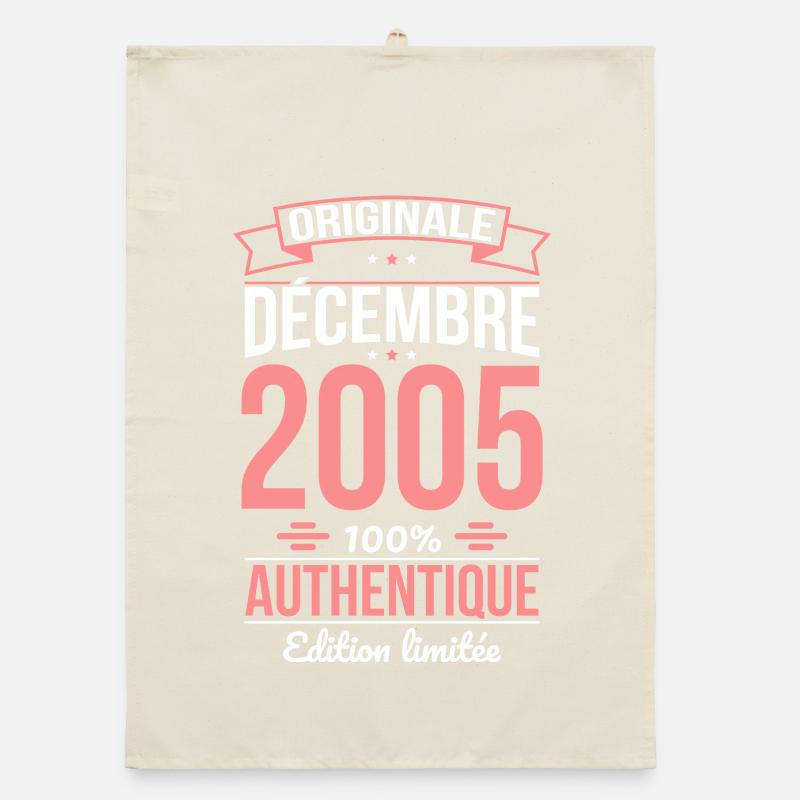 20th Anniversary - Original - December 2005 Organic dish towel