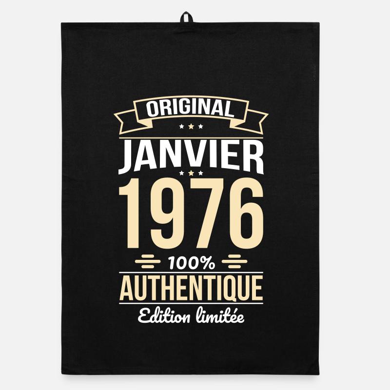50th Anniversary - Original - January 1976 Organic dish towel