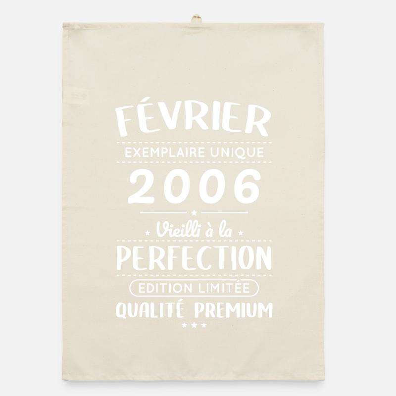 20th Anniversary - February 2006 Perfection Organic dish towel