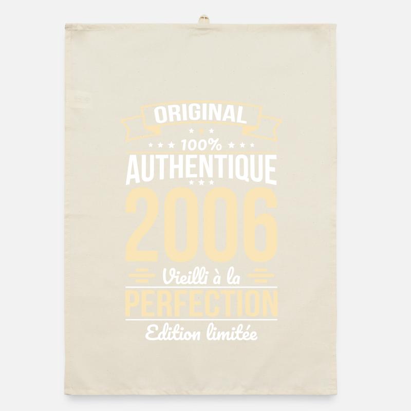 2006 – Vieilli à la perfection – Édition limitée Torchon bio