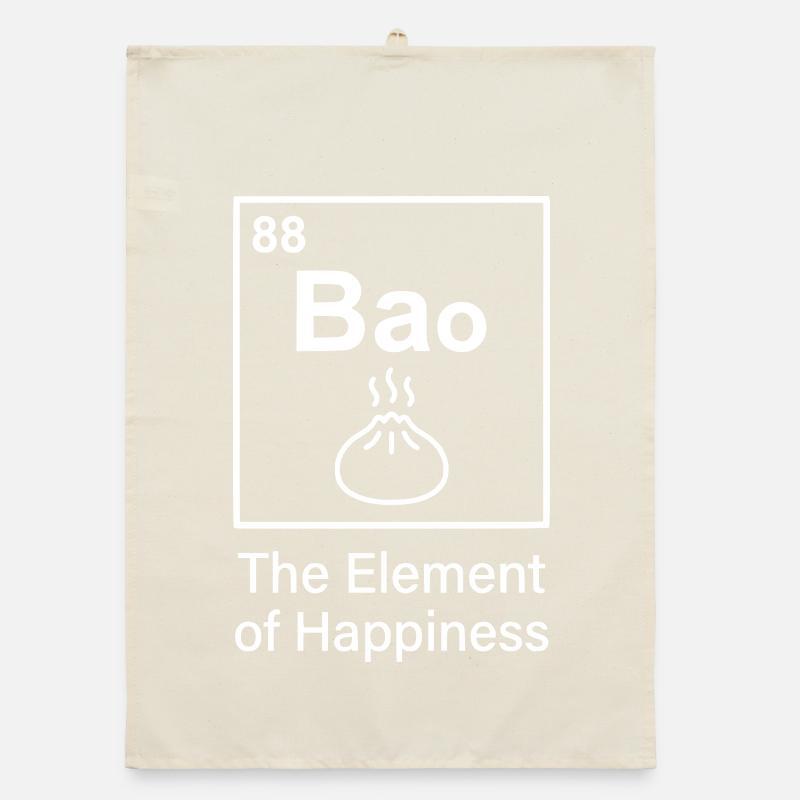 Bao L’élément du bonheur Science des aliments Torchon bio