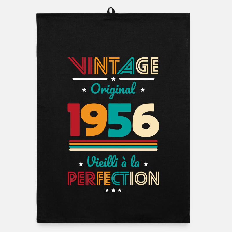 1956 – Vintage – Aged to perfection Organic dish towel