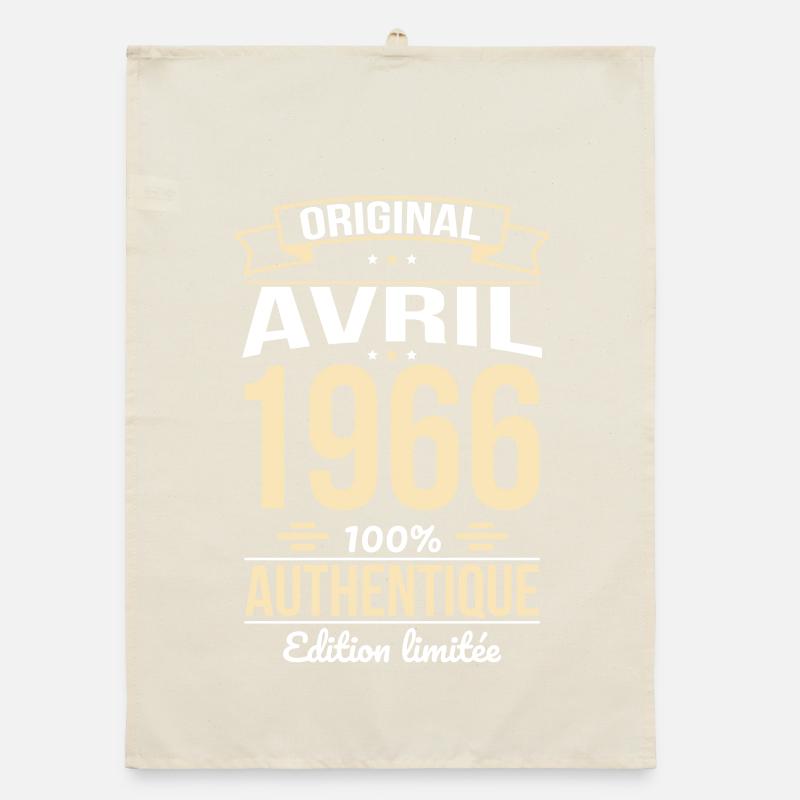 60th Anniversary - Original - April 1966 Organic dish towel