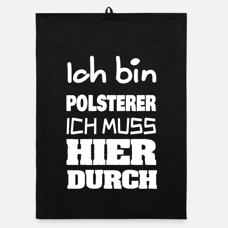 Job Upholsterer Organic dish towel