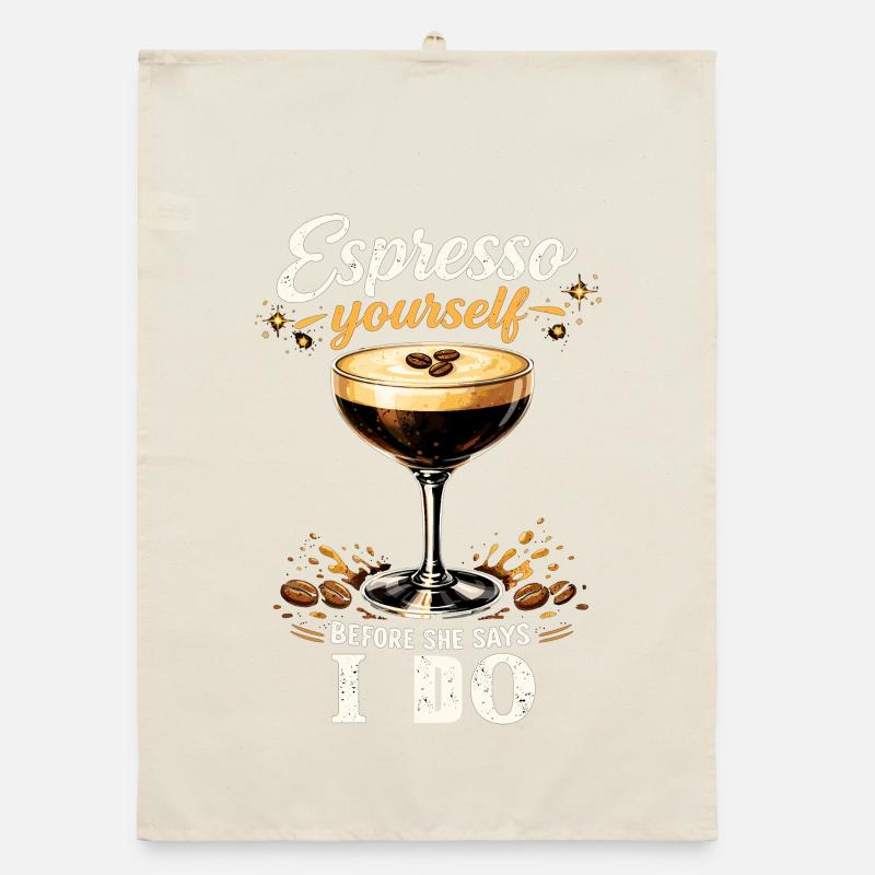 JGA Espresso Martini : Espresso-vous avant de d’abord Torchon bio