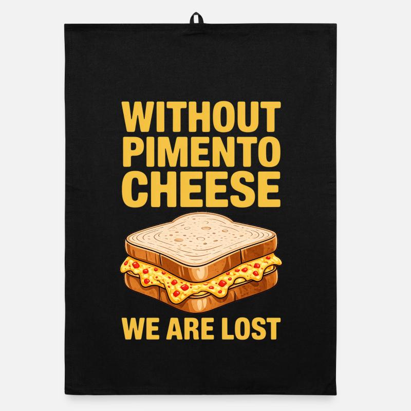 Pimento Cheese Sandwich Golf Geschenk Organic Geschirrtuch