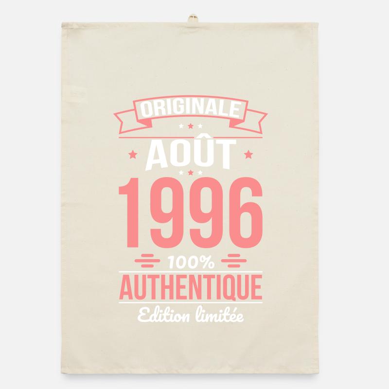 Anniversaire 30 ans - Originale - Août 1996 Torchon bio
