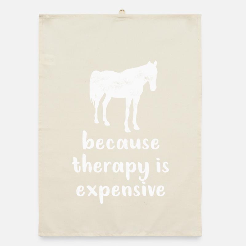 Cheval chevaux Torchon bio