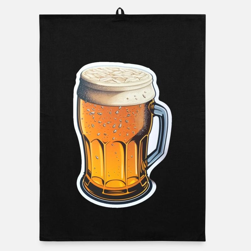Beer Organic dish towel