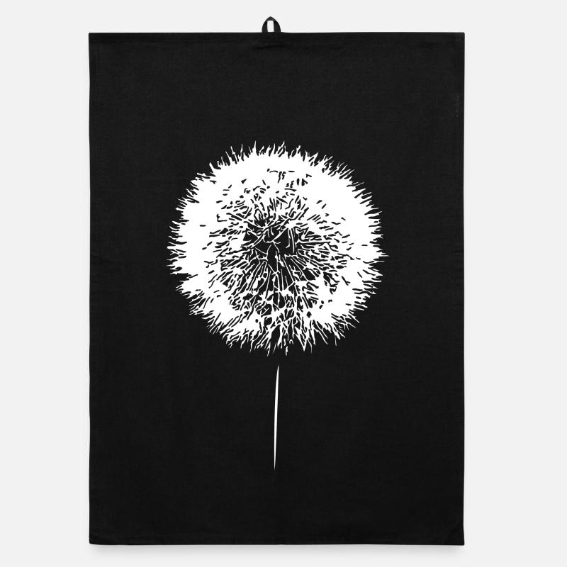 Löwenzahn Pusteblume Dandelion Samen Organic Geschirrtuch