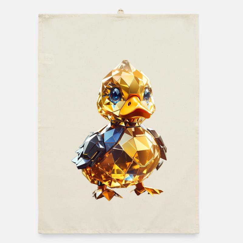 Crystal Duck Organic dish towel