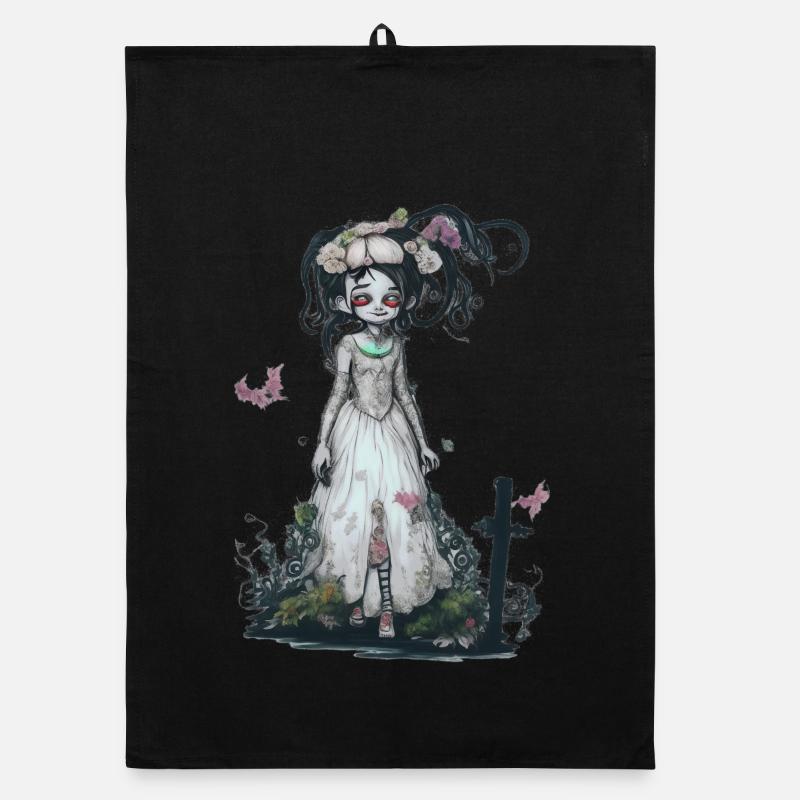Ghost Bride Organic dish towel