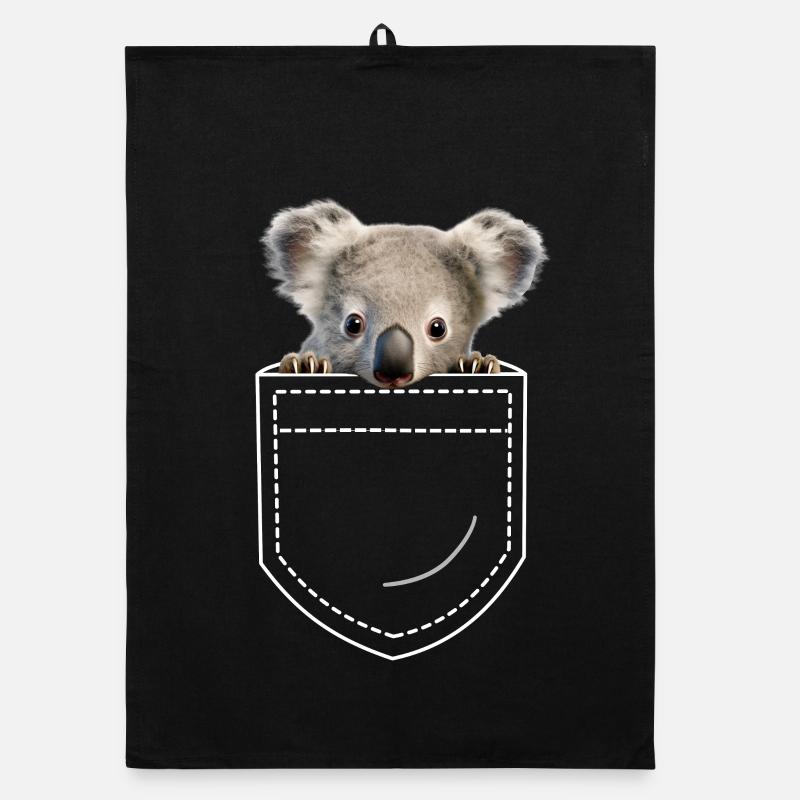 Koala Koala Bear Organic dish towel
