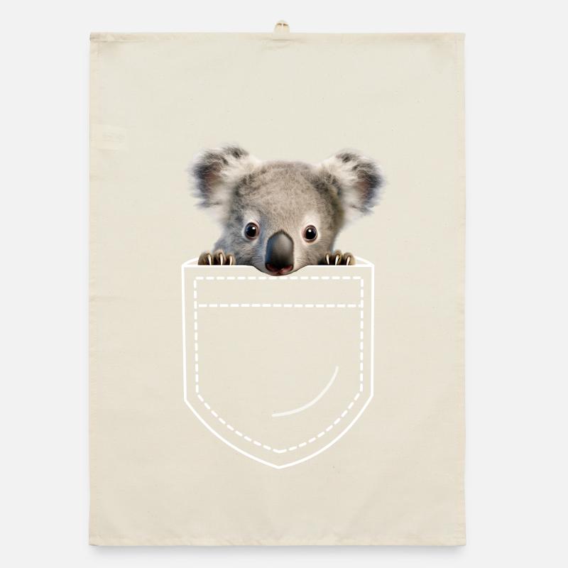 Koala Koala Bear Organic dish towel