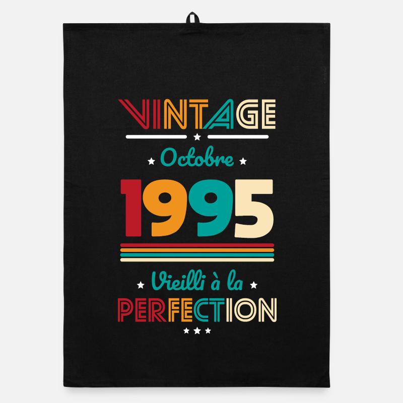 30th Anniversary - Vintage - October 1995 Organic dish towel