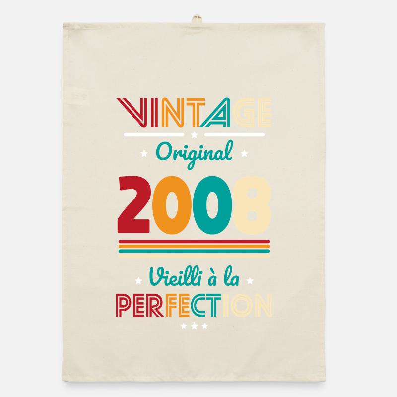2008 – Vintage – Perfekt gereift Organic Geschirrtuch