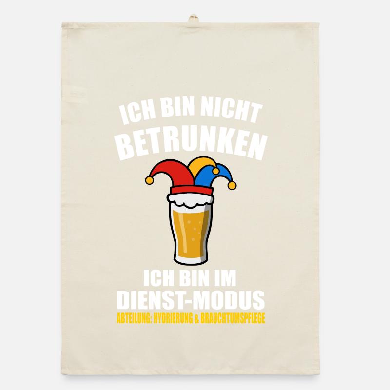 Je ne suis pas ivre - Carnaval Torchon bio