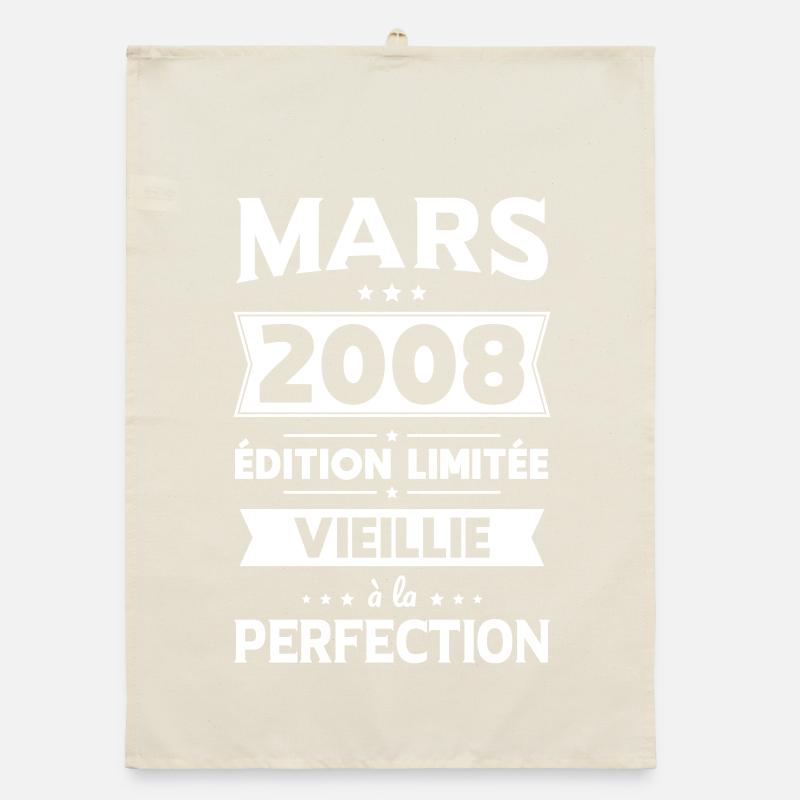 Anniversaire 18 ans - Mars 2008 Perfection Torchon bio