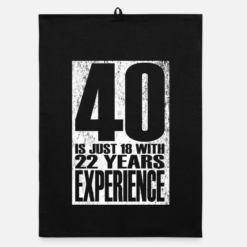 40 ans, c’est juste 18 ans avec 22 ans d’expérience Torchon bio